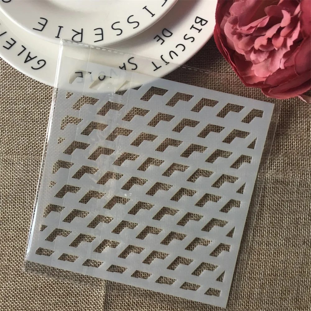1Pcs 15cm Frame Texture DIY Layering Stencils Wall Painting Scrapbook Coloring Embossing Album Decorative Card Template
1Pcs 15cm Frame Texture DIY Layering Stencils Wall Painting Scrapbook Coloring Embossing Album Decorative Card Template