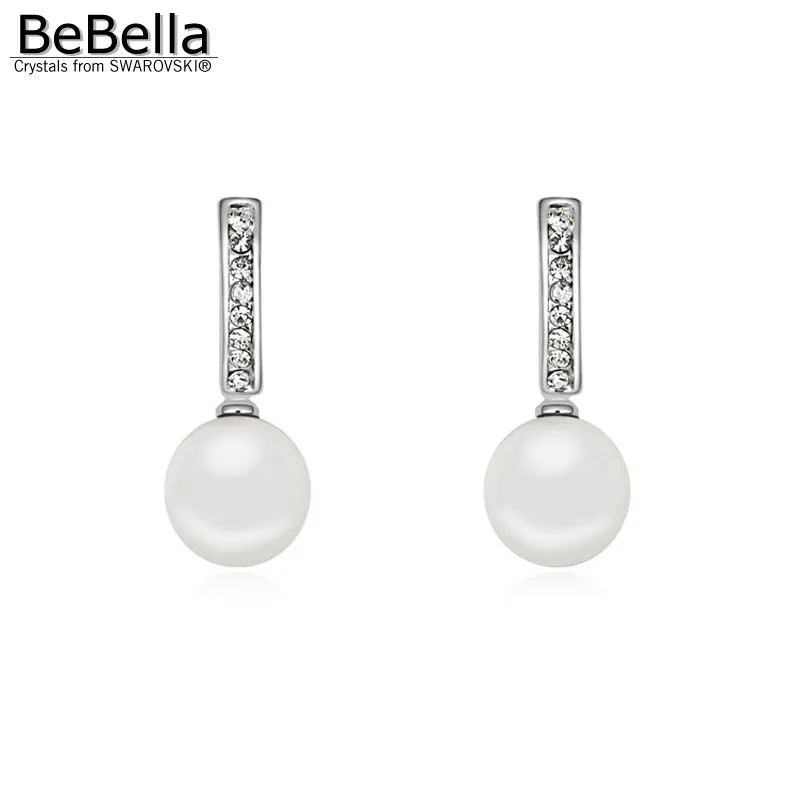 BeBella pearl dangler earrings made with Crystals from Swarovski crystal pearl for women gift
BeBella pearl dangler earrings made with Crystals from Swarovski crystal pearl for women gift