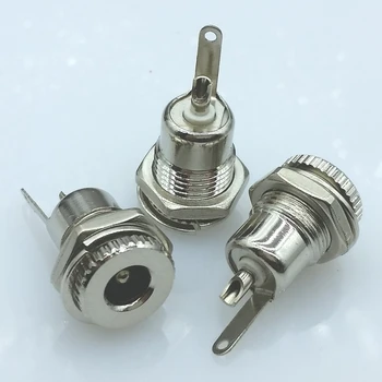 10Pcs High Quality DC Power Jack Socket Connector 5.5*2.1mm DC Power Socket Female Panel Mount
10Pcs High Quality DC Power Jack Socket Connector 5.5*2.1mm DC Power Socket Female Panel Mount