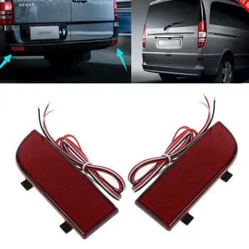 2 pcs LED Shocks Rear Bumper Reflector Spotlight Fog Tail Brake Lights For Mercedes Benz Vito Viano W639 2003-2014
2 pcs LED Shocks Rear Bumper Reflector Spotlight Fog Tail Brake Lights For Mercedes Benz Vito Viano W639 2003-2014