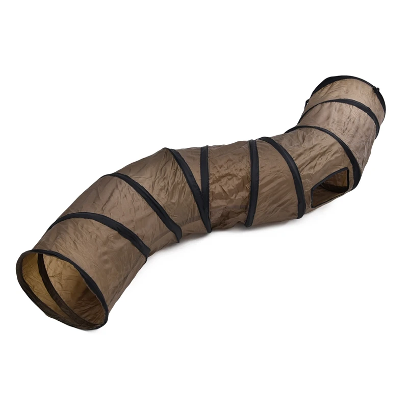 S shape 120cm Long Solid Pet Cat Tunnel Pet Play Tunnel Fun Puppy Cat Tunnel Kitten Play Toy Collapsible Toy Cat jouet pour chat
S shape 120cm Long Solid Pet Cat Tunnel Pet Play Tunnel Fun Puppy Cat Tunnel Kitten Play Toy Collapsible Toy Cat jouet pour chat