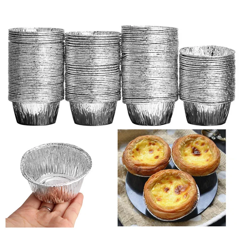 Hot Sales150pcs Disposable Aluminum Foil DIY Baking Tools Cookie Muffin Cupcake Cheese Egg Tart Mold Round Cooking Pastry Tools
Hot Sales150pcs Disposable Aluminum Foil DIY Baking Tools Cookie Muffin Cupcake Cheese Egg Tart Mold Round Cooking Pastry Tools