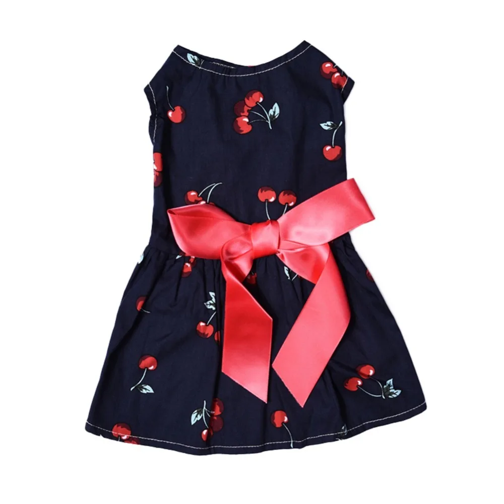 Cherry Patterns Dog puppy bow dress pet cat skirt Princess Dress dog chihuahua clothes dog home costume
Cherry Patterns Dog puppy bow dress pet cat skirt Princess Dress dog chihuahua clothes dog home costume