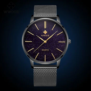 Reloj Mujer WWOOR Women Watches Brand Luxury Ladies Steel Mesh unisex Leather Couples Men Quartz Watch Simple Relogio Masculino
Reloj Mujer WWOOR Women Watches Brand Luxury Ladies Steel Mesh unisex Leather Couples Men Quartz Watch Simple Relogio Masculino
