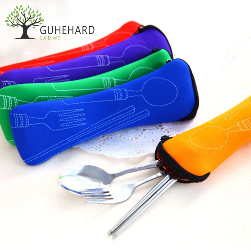 GUHEHARD Portable Stainless Steel Tableware Camping Bag Picnic Juegos De Vajillas Lancheira 3pcs/set
GUHEHARD Portable Stainless Steel Tableware Camping Bag Picnic Juegos De Vajillas Lancheira 3pcs/set