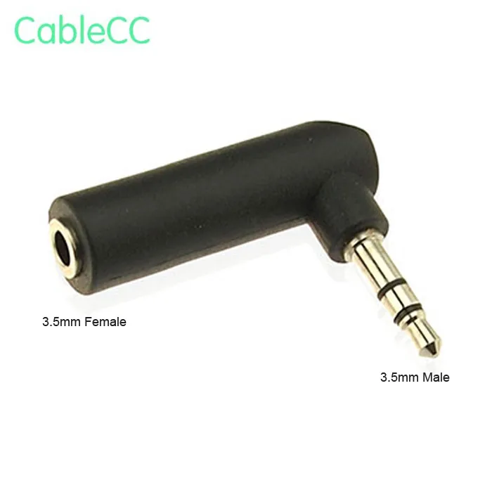 100pcs/ 90 degree right angled 3.5mm 3poles Audio Stereo Male to Female Extension Adapter Black
100pcs/ 90 degree right angled 3.5mm 3poles Audio Stereo Male to Female Extension Adapter Black