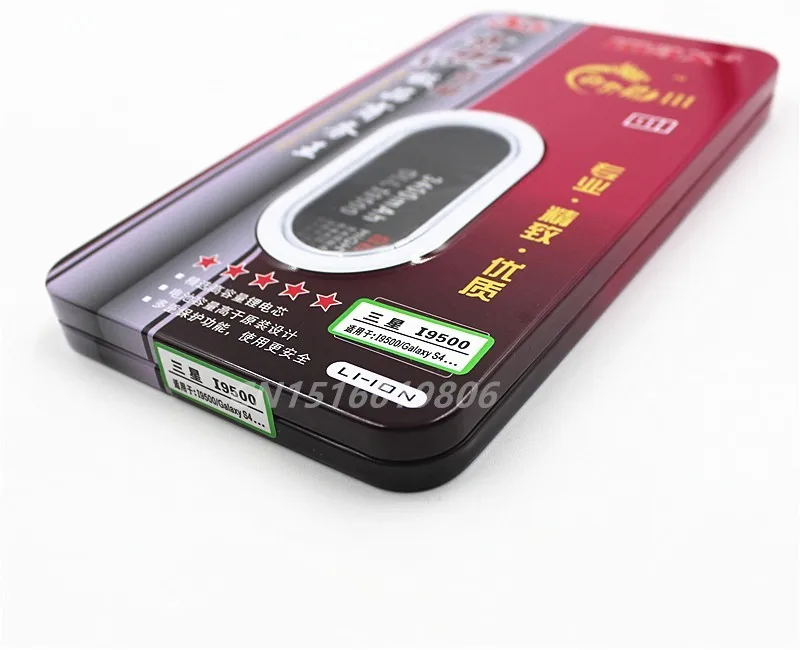 DLL 3400mAh B600BC B600BE For Samsung Galaxy S4 Battery i9500 i9505 i9515 i9502 i9508 i959 i337 Grand 2 S4 Active i9295
DLL 3400mAh B600BC B600BE For Samsung Galaxy S4 Battery i9500 i9505 i9515 i9502 i9508 i959 i337 Grand 2 S4 Active i9295