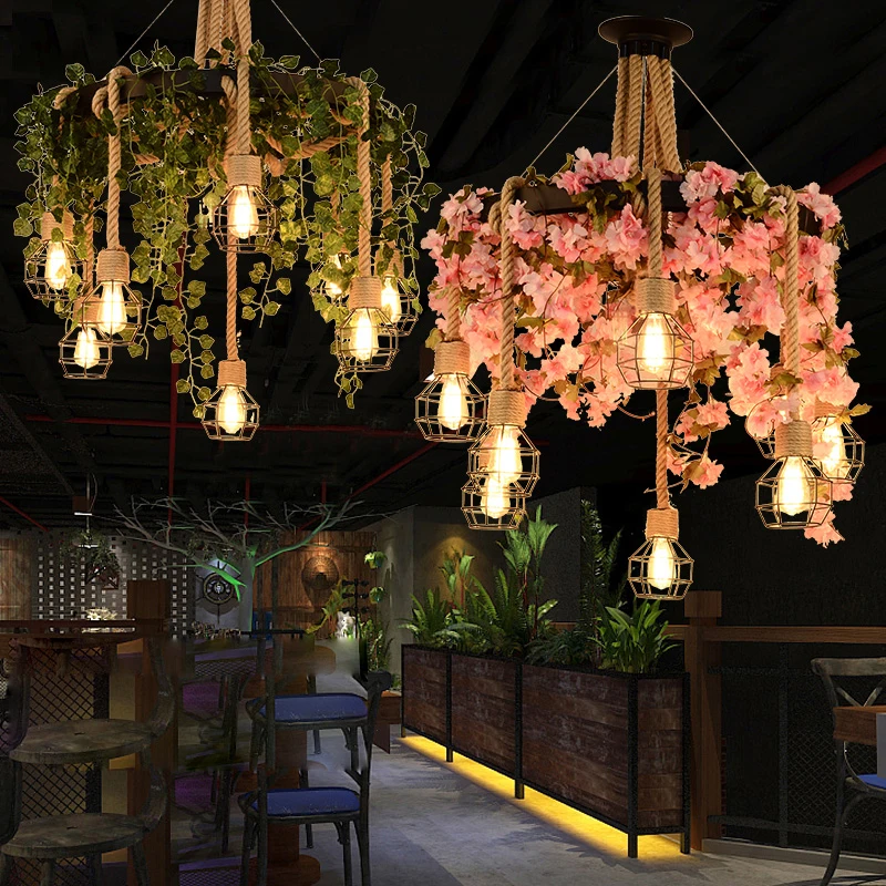 Industrial Wind Plant Pendant Lamp Creative Restaurant Cafe Decorating Hanging Light Antique Music Bar Linen Green Pendant Light
Industrial Wind Plant Pendant Lamp Creative Restaurant Cafe Decorating Hanging Light Antique Music Bar Linen Green Pendant Light