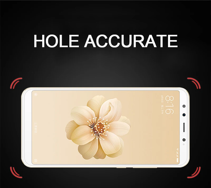 TOMKAS Glass For Xiaomi Mi A2 6X Screen Protector Tempered Easy to install Film For Xiaomi Redmi S2 Mi Mix 2S Tempered Glass