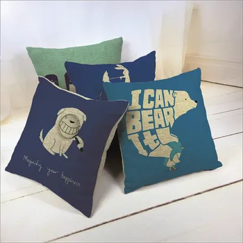 Cartoon Cute Style Cushion Covers A Variety Of Animal Designs Bear Rabbit 45X45Cm Sofa Children'S Bedroom Decoration Pillowcase
Cartoon Cute Style Cushion Covers A Variety Of Animal Designs Bear Rabbit 45X45Cm Sofa Children'S Bedroom Decoration Pillowcase