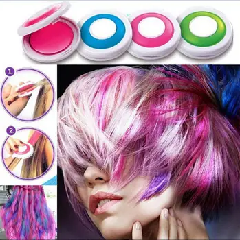 1Set 4 colors Dye hair powdery cake Temporary Hair Chalk Powder Dye Soft Pastels Salon Party Christmas DIY Color Random
1Set 4 colors Dye hair powdery cake Temporary Hair Chalk Powder Dye Soft Pastels Salon Party Christmas DIY Color Random