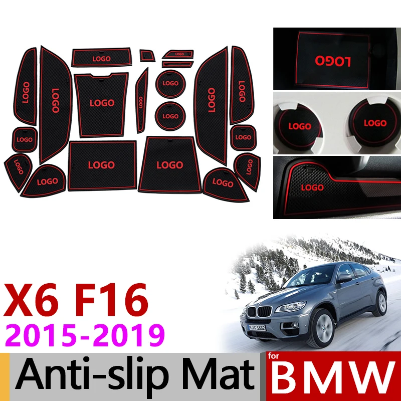 Anti-Slip Gate Slot Mat Rubber Cup Coaster for BMW X6 F16 2015 2016 2017 2018 2019 X6M M Power Accessories Stickers Car Styling
Anti-Slip Gate Slot Mat Rubber Cup Coaster for BMW X6 F16 2015 2016 2017 2018 2019 X6M M Power Accessories Stickers Car Styling