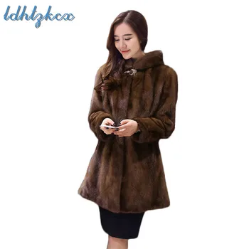 Faux Fur Coat Women Coffee S-6XL Plus Size Winter Hooded Jackets 2019 Spring Casual Long Loose Slim Coat Clothing Feminina LD916
Faux Fur Coat Women Coffee S-6XL Plus Size Winter Hooded Jackets 2019 Spring Casual Long Loose Slim Coat Clothing Feminina LD916