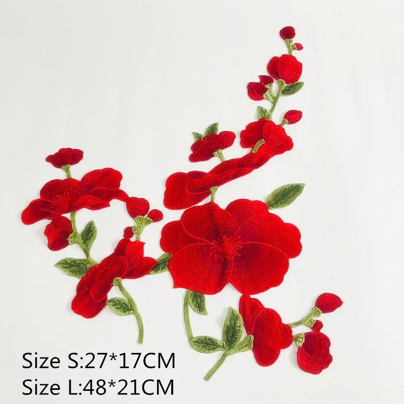Large Flower Embroider Applique Patches Sew on Pacthes Lace Fabric Motif Clothes Decorated DIY Sewing Supplies Crafts Accessorie
Large Flower Embroider Applique Patches Sew on Pacthes Lace Fabric Motif Clothes Decorated DIY Sewing Supplies Crafts Accessorie