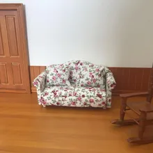 ミニドールハウス家具ソファセットミニチュアリビングルームふりプレイ玩具新到着ドロップシッピン(China)