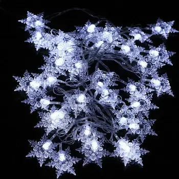 5 Meter 40LED Novelty Snow Fairy String Light Holiday Lighting Home Party Wedding Garden Christmas Tree Festival Decoration
5 Meter 40LED Novelty Snow Fairy String Light Holiday Lighting Home Party Wedding Garden Christmas Tree Festival Decoration