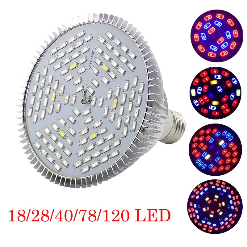 Full Spectrum Bulbs Grow Light Plant LED 120LED 78LED 40LED Hydroponic Lighting Indoor Flower Greenhouse Seeding Growth Lamp E27
Full Spectrum Bulbs Grow Light Plant LED 120LED 78LED 40LED Hydroponic Lighting Indoor Flower Greenhouse Seeding Growth Lamp E27