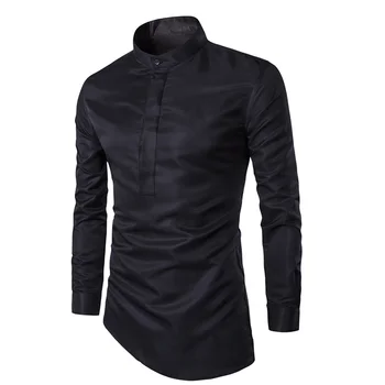 Hot 2020 Korean slim fit camisas masculina gentleman chemise homme dress shirts slim long sleeve Tuxedo shirt men
Hot 2020 Korean slim fit camisas masculina gentleman chemise homme dress shirts slim long sleeve Tuxedo shirt men