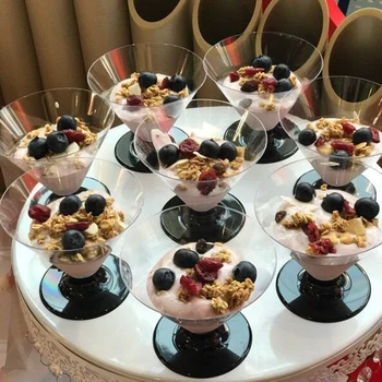 20pcs High quality thick plastic cups 180ml creative transparent wine cocktail cup party wedding favor disposable pudding cup
20pcs High quality thick plastic cups 180ml creative transparent wine cocktail cup party wedding favor disposable pudding cup