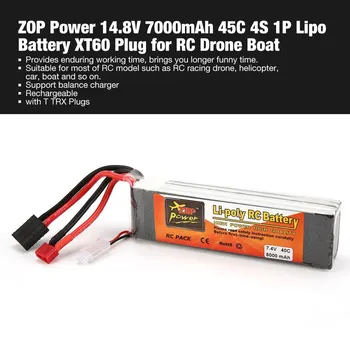 ZOP Power 7.4V 8000mAh 40C 2S 1P Lipo Battery Plug Rechargeable for RC Racing Drone Quadcopter Helicopter Car Boat
ZOP Power 7.4V 8000mAh 40C 2S 1P Lipo Battery Plug Rechargeable for RC Racing Drone Quadcopter Helicopter Car Boat