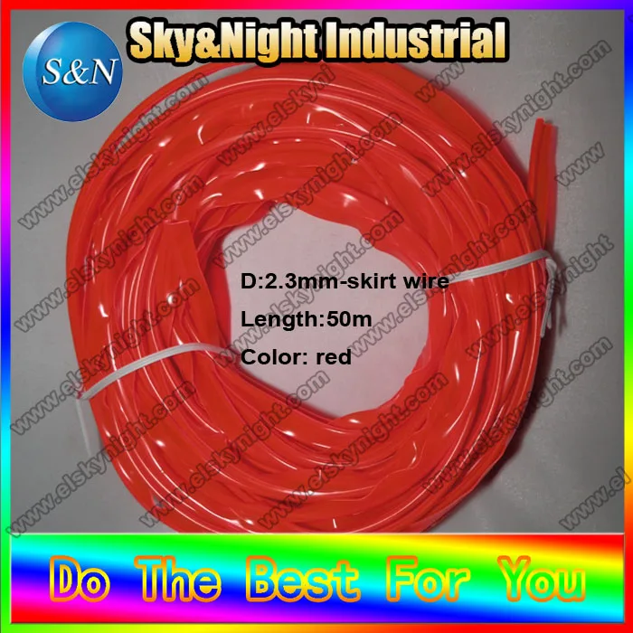 skirt wire-50M-red-4