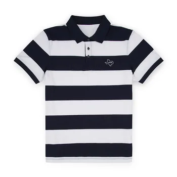Mens Texas Is Home Embroidered Knit Striped Short Sleeve Polo Shirts 
Mens Texas Is Home Embroidered Knit Striped Short Sleeve Polo Shirts