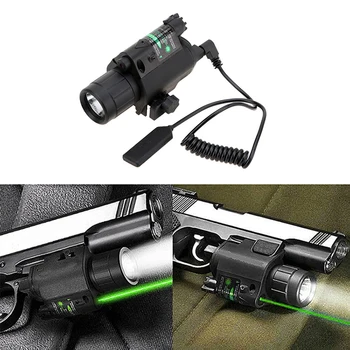 Hunting Tactical powerful LED Flashlight Light torch+Green dot Laser Sight For Pistol rifle Gun with 20mm rail Weaver Picatinny
Hunting Tactical powerful LED Flashlight Light torch+Green dot Laser Sight For Pistol rifle Gun with 20mm rail Weaver Picatinny