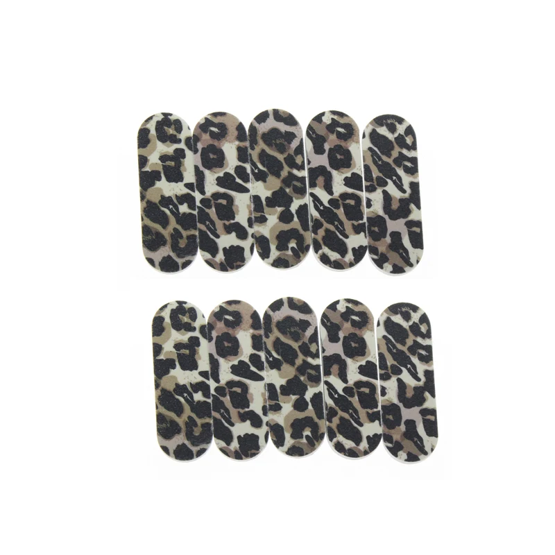 10Pcs/Set 6cm Leopard Double Side Professional Manicure Art Tools Kit Fingernail Toenail Nail Buffer Block Emery Board Nail File
10Pcs/Set 6cm Leopard Double Side Professional Manicure Art Tools Kit Fingernail Toenail Nail Buffer Block Emery Board Nail File
