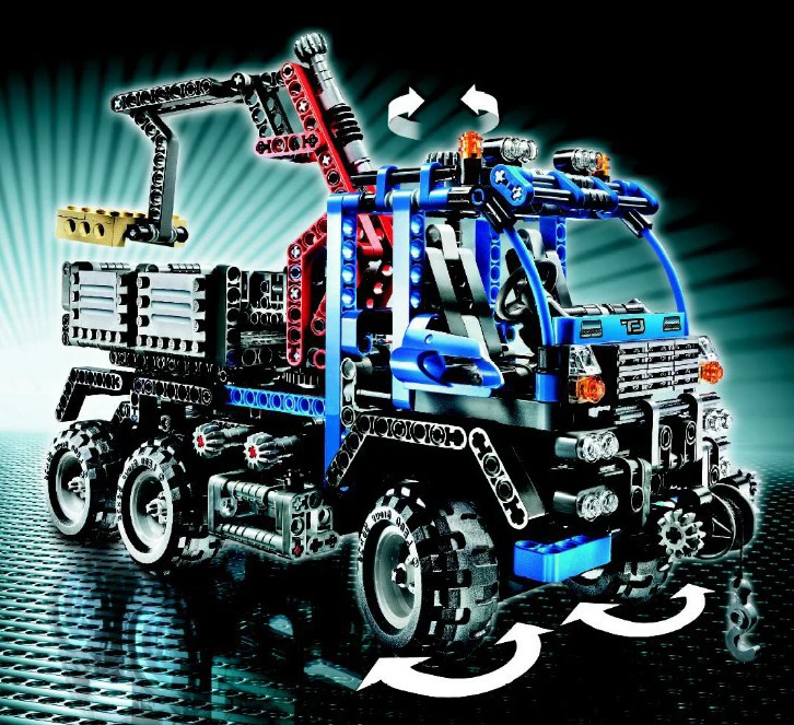 8281 Truck decool 3331 3332 Technic Off Road Truck Exploiture Crane model Educational DIY Bricks Toys
8281 Truck decool 3331 3332 Technic Off Road Truck Exploiture Crane model Educational DIY Bricks Toys