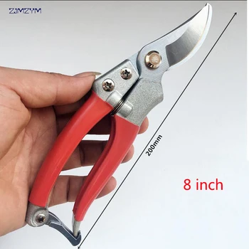 High quality High Carbon Steel 8 inch Fruit Tree Pruning Shears Garden Tools Bonsai Pruners Gardening Secateurs Grafting Tool
High quality High Carbon Steel 8 inch Fruit Tree Pruning Shears Garden Tools Bonsai Pruners Gardening Secateurs Grafting Tool