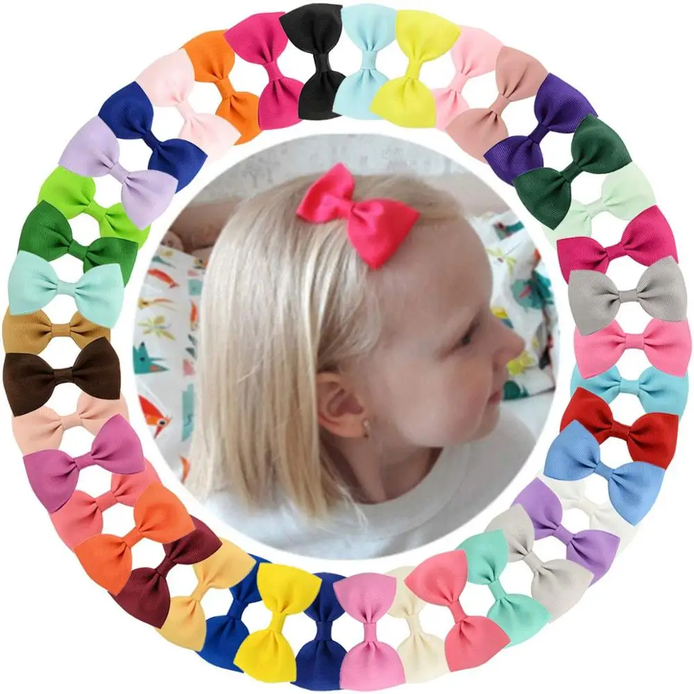 40 Colors Hair Bows for Girl 2.75 Inch Grosgrain Ribbon Hair Bows with Alligator Clips for Babies Toddlers Teens Gifts
40 Colors Hair Bows for Girl 2.75 Inch Grosgrain Ribbon Hair Bows with Alligator Clips for Babies Toddlers Teens Gifts