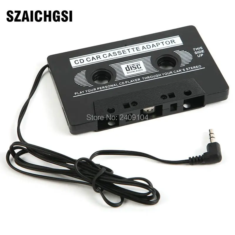 SZAICHGSI Car Cassette Tape Adapter FOR MP3 CD MD DVD For Clear Sound Music by free DHL FEDEX shipping wholesale 200pcs/lot
SZAICHGSI Car Cassette Tape Adapter FOR MP3 CD MD DVD For Clear Sound Music by free DHL FEDEX shipping wholesale 200pcs/lot