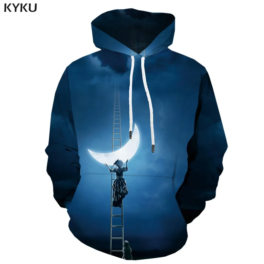 KYKU 3d Hoodies Harajuku Hoodie Men Moon Hoody Anime Cartoon Sweatshirt Printed Character 3d Printed Blue Hooded Casual
KYKU 3d Hoodies Harajuku Hoodie Men Moon Hoody Anime Cartoon Sweatshirt Printed Character 3d Printed Blue Hooded Casual