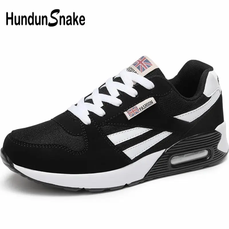 Hundunsnake Summer Women's Sneakers Sports Woman Breathable Women's Running Shoes Sport Black Tennis Shoes Woman Trainers A-048
Hundunsnake Summer Women's Sneakers Sports Woman Breathable Women's Running Shoes Sport Black Tennis Shoes Woman Trainers A-048