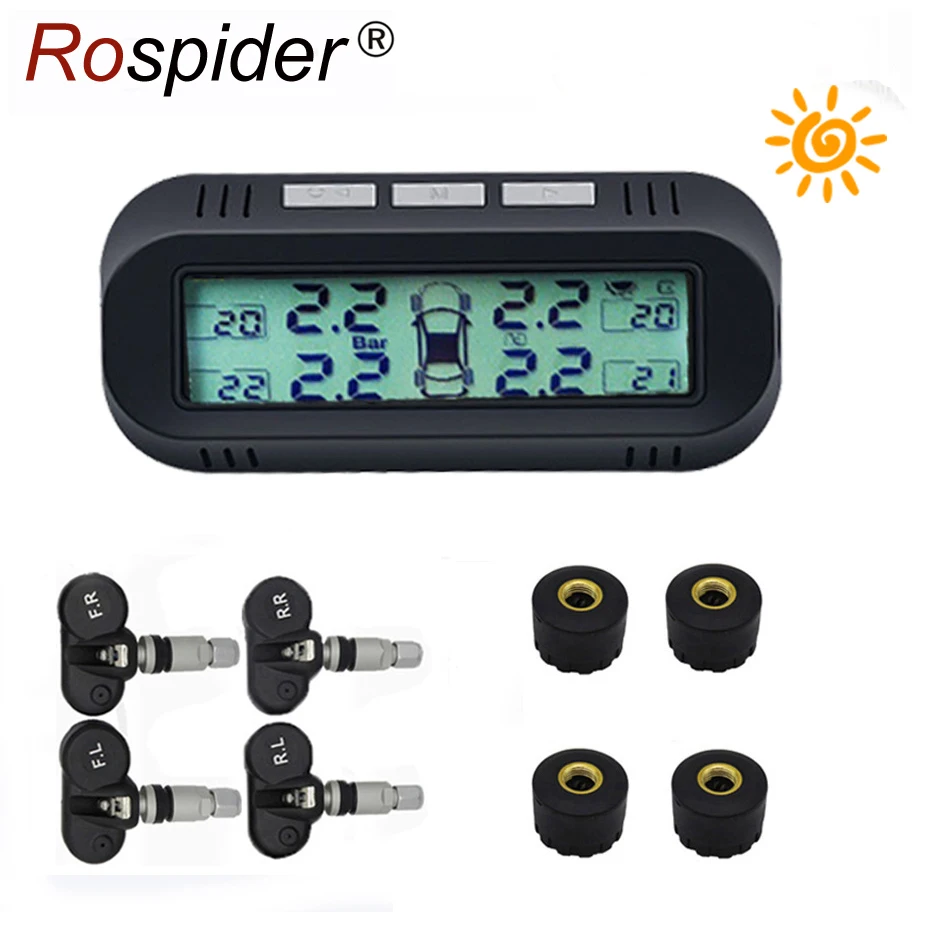 Windshield Solar TPMS Car Tire Pressure Alarm Monitor System Tyre Pressure Monitoring Rospider D05W D05N
Windshield Solar TPMS Car Tire Pressure Alarm Monitor System Tyre Pressure Monitoring Rospider D05W D05N