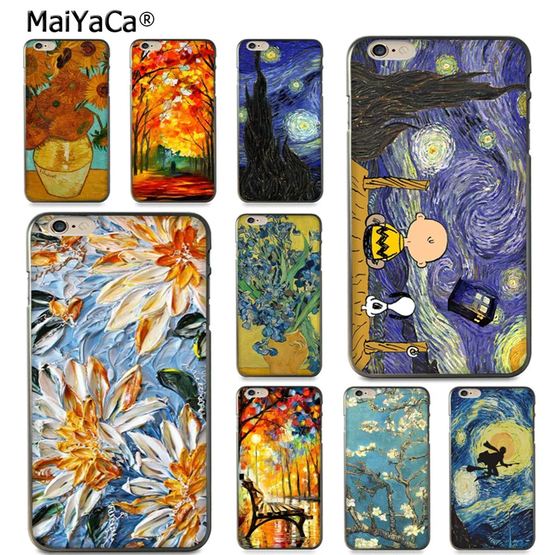 MaiYaCa Van Gogh Oil Painting New ArrivalFashion phone case cover for iPhone X 6 6s 7 7plus 8 8Plus 5 5S 5C case
MaiYaCa Van Gogh Oil Painting New ArrivalFashion phone case cover for iPhone X 6 6s 7 7plus 8 8Plus 5 5S 5C case