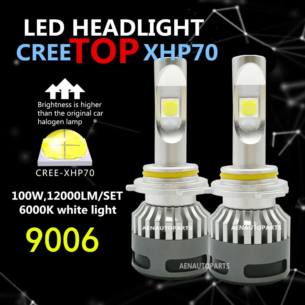 Car Led Headlights Kit H7 H8/H11 HB3/9005 HB4/9006 9012 D1 D3 CREE Chip XHP70 Auto Front Headlamp 100W Car Styling Lighting
Car Led Headlights Kit H7 H8/H11 HB3/9005 HB4/9006 9012 D1 D3 CREE Chip XHP70 Auto Front Headlamp 100W Car Styling Lighting