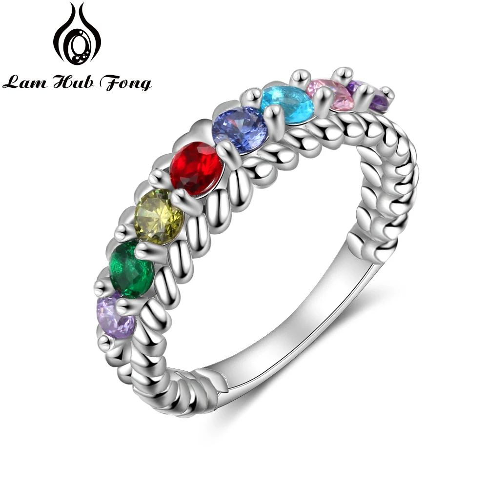 Personalized Family Ring Custom 8 Birthstones Ring for Women Cubic Zircon Anniversary Jewelry Gift for Mother (Lam Hub Fong)
Personalized Family Ring Custom 8 Birthstones Ring for Women Cubic Zircon Anniversary Jewelry Gift for Mother (Lam Hub Fong)