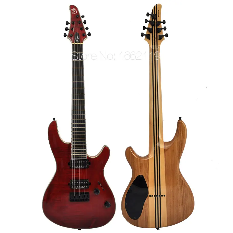 2018 custom Top quality Mayones 7 string electric guitar Tiger pattern Ashwood Neck throughbody 7 ply Ebony fingerboard
2018 custom Top quality Mayones 7 string electric guitar Tiger pattern Ashwood Neck throughbody 7 ply Ebony fingerboard