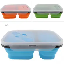 1350ML Thickening Style Three Lattice Rectangle Folding Lunchbox with Spoon Fork Dual Purpose Tableware for - 40 ~ 230 Degree
1350ML Thickening Style Three Lattice Rectangle Folding Lunchbox with Spoon Fork Dual Purpose Tableware for - 40 ~ 230 Degree