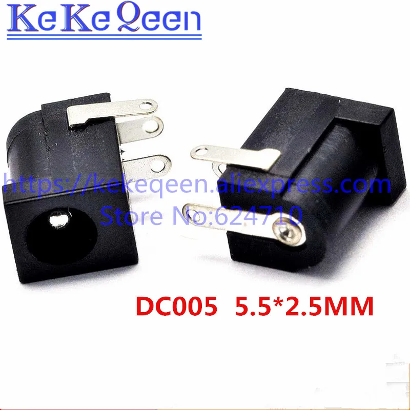 10pcs DC-005 Black White Yellow Purple DC Power Jack Socket Connector DC005 5.5*2.1mm 5.5*2.5mm 2.1 2.5 socket Round the needle
10pcs DC-005 Black White Yellow Purple DC Power Jack Socket Connector DC005 5.5*2.1mm 5.5*2.5mm 2.1 2.5 socket Round the needle
