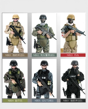 PATTIZ 1/6 12'' SWAT Action Figure Model toys Military Army Combat Game model Toys boys birthday (Simple packaging)
PATTIZ 1/6 12'' SWAT Action Figure Model toys Military Army Combat Game model Toys boys birthday (Simple packaging)