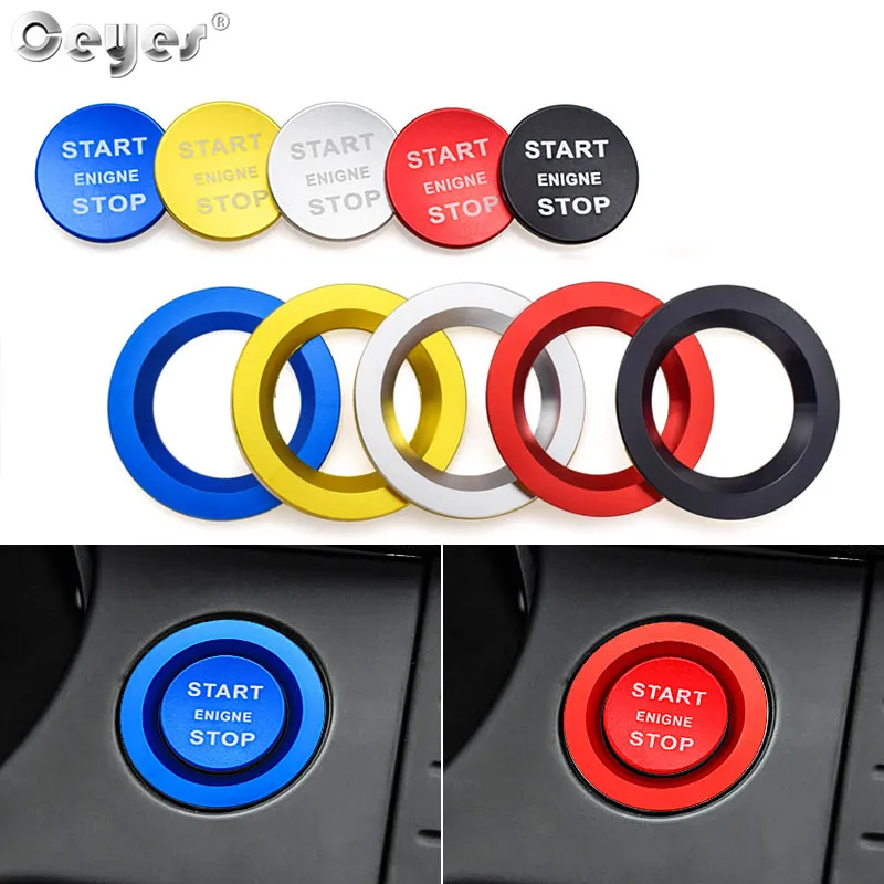 Ceyes Car Interior Accessories Engine Start Switch Button Ring Styling Case For Land Rover Discovery Sport 5 Decorate Auto Cover
Ceyes Car Interior Accessories Engine Start Switch Button Ring Styling Case For Land Rover Discovery Sport 5 Decorate Auto Cover