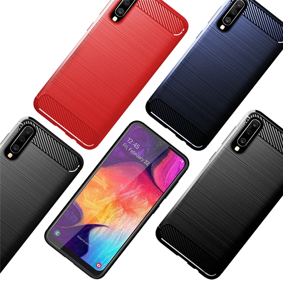 For Galaxy A70 Cover Carbon Fiber Soft Silicone Shockproof Phone Case For SAMSUNG Galaxy A10 A20 A30 A40 A50 Protective Cover
For Galaxy A70 Cover Carbon Fiber Soft Silicone Shockproof Phone Case For SAMSUNG Galaxy A10 A20 A30 A40 A50 Protective Cover