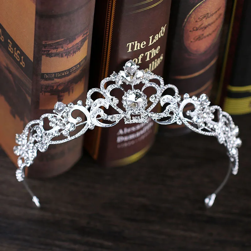 Silver/Gold Crystal Rhinestone Crowns and Tiaras de Noiva Headpiece Women Diadem Hair Jewelry Wedding Bridal Hair Accessories SL
Silver/Gold Crystal Rhinestone Crowns and Tiaras de Noiva Headpiece Women Diadem Hair Jewelry Wedding Bridal Hair Accessories SL