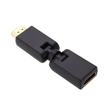 500pcs/lot *1080P 360 Degree Rotation Swivel HDMI Male to HDMI Female Adjustable Cable Adapter Converter For HDTV
500pcs/lot *1080P 360 Degree Rotation Swivel HDMI Male to HDMI Female Adjustable Cable Adapter Converter For HDTV