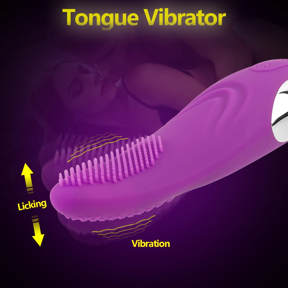 Licking Tongue Vibrator Oral Sex Lover Blowjob Dildo Vibrators for Women Masturbator G Spot Stimulator Sex Toys for Woman
