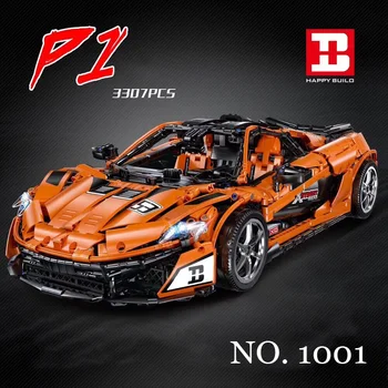 Technic Series P1 Hypercar 3307PCS MOC-16915 F1 Super Racing Car Sets Model Building Kits Blocks Bricks Toys For Children Gifts
Technic Series P1 Hypercar 3307PCS MOC-16915 F1 Super Racing Car Sets Model Building Kits Blocks Bricks Toys For Children Gifts