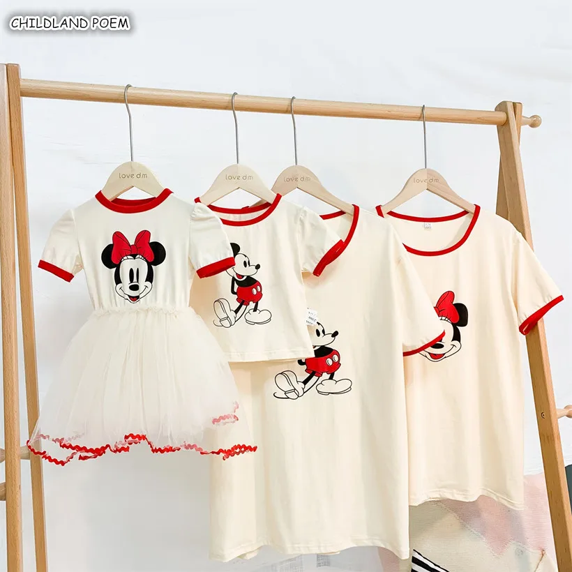 Family Matching Clothes Summer Cartoon Family Look Mother Daughter Father Son T-shirt Cotton Mommy And Me Clothes
Family Matching Clothes Summer Cartoon Family Look Mother Daughter Father Son T-shirt Cotton Mommy And Me Clothes