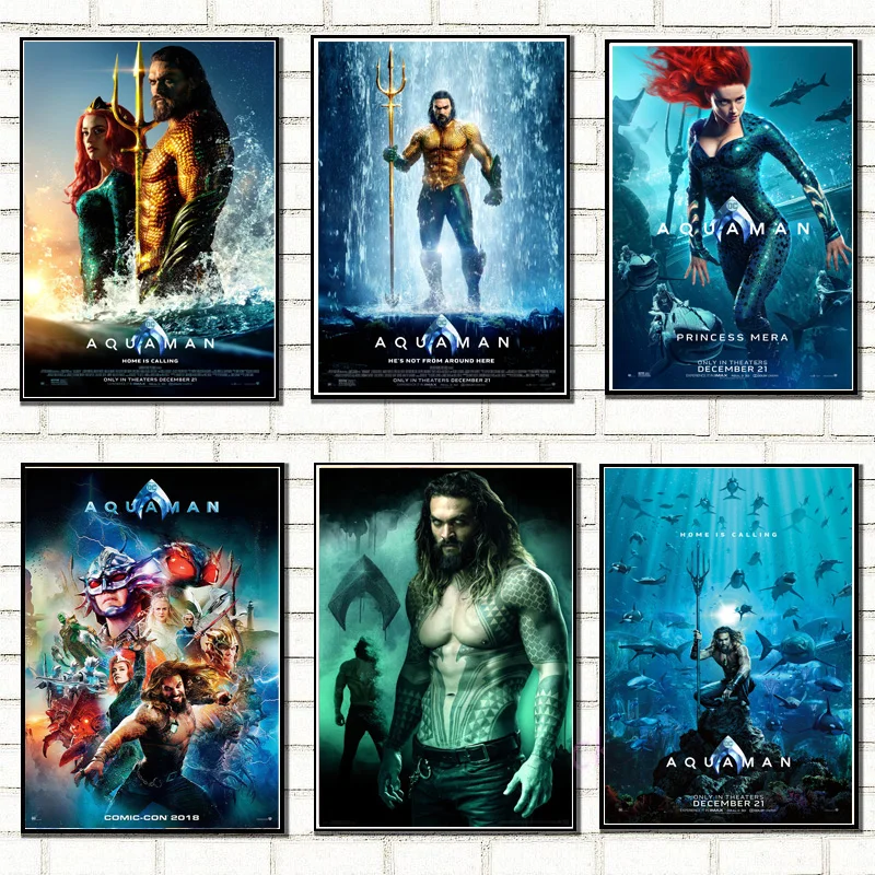 Лидер продаж 2018 американский супергерой из фильма DC FX377 Aquaman Джейсон момомоа